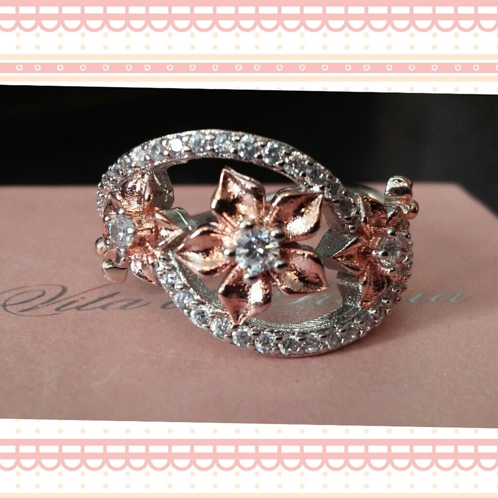 5 Floating Flower's Ring